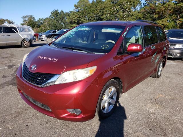 Photo 2 from auction – 2013 TOYOTA SIENNA LE with VIN 5TDKK3DC0DS332628