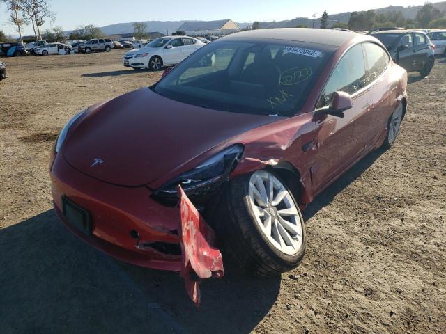 Photo 9 from auction – 2021 TESLA MODEL 3 with VIN 5YJ3E1EBXMF064987