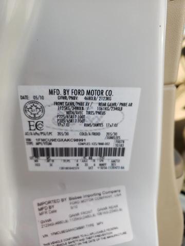 Photo 10 from auction – 2010 FORD ESCAPE LIM with VIN 1FMCU9EGXAKC98991