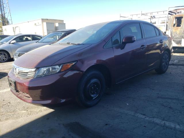 Photo 2 from auction – 2012 HONDA CIVIC LX with VIN JHMFB2F50CS002860