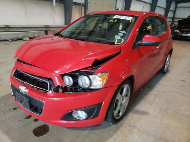 Photo 2 from auction – 2015 CHEVROLET SONIC LTZ with VIN 1G1JE6SB0F4156105