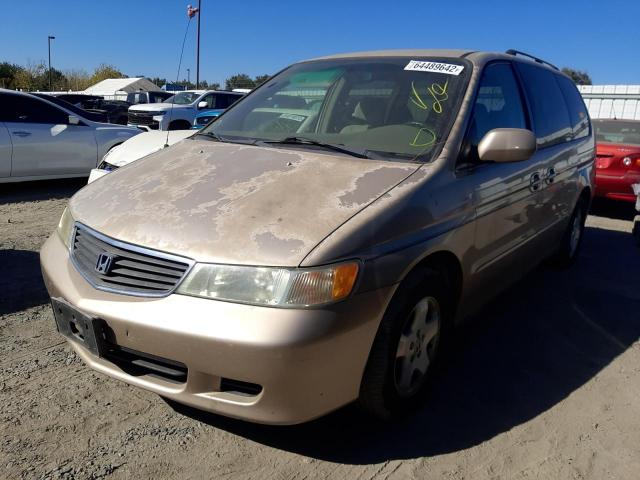 Photo 2 from auction – 2001 HONDA ODYSSEY EX with VIN 2HKRL18661H606372