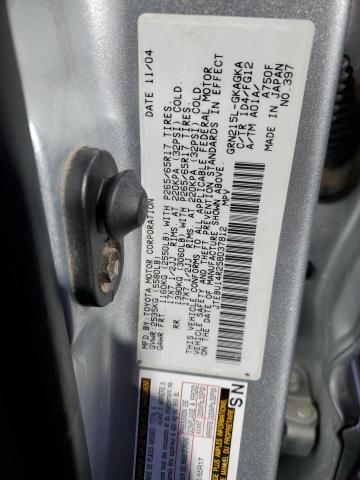 Photo 10 from auction – 2005 TOYOTA 4RUNNER SR with VIN JTEBU14R258037812