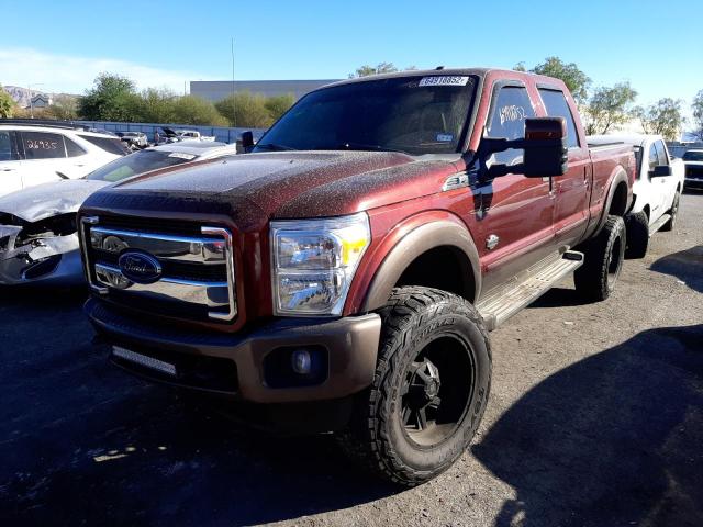 Photo 2 from auction – 2015 FORD F350 SUPER with VIN 1FT8W3BT2FEA45561