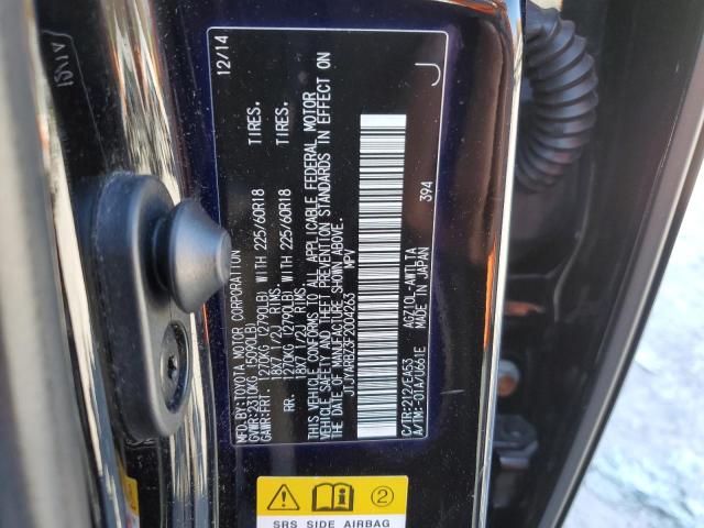 Photo 10 from auction – 2015 LEXUS NX 200T with VIN JTJYARBZ3F2004263