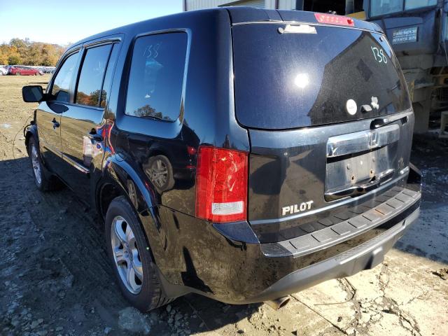 Photo 3 from auction – 2012 HONDA PILOT EXLN with VIN 5FNYF4H77CB072300