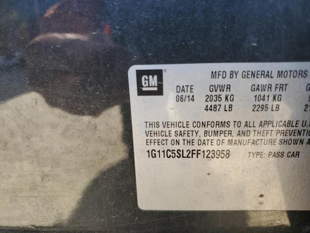 Photo 10 from auction – 2015 CHEVROLET MALIBU 1LT with VIN 1G11C5SL2FF123958