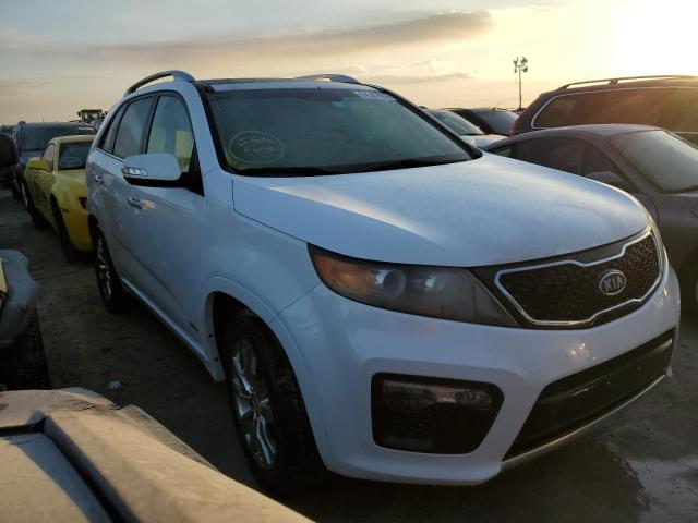 KIA SORENTO SX 2011 with VIN 5XYKWDA27BG121393 - Photo from auction