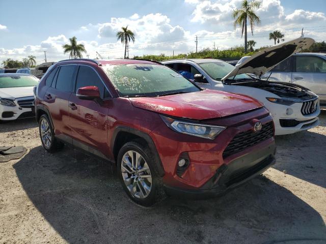 TOYOTA RAV4 XLE P 2021 with VIN JTMC1RFVXMD071805 - Photo from auction
