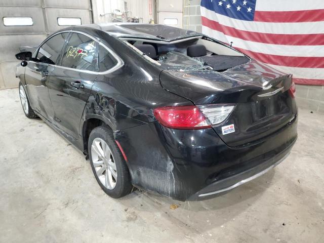 Photo 3 from auction – 2015 CHRYSLER 200 LIMITE with VIN 1C3CCCAB5FN646656