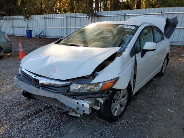 Photo 2 from auction – 2012 HONDA CIVIC LX with VIN 19XFB2F56CE086140