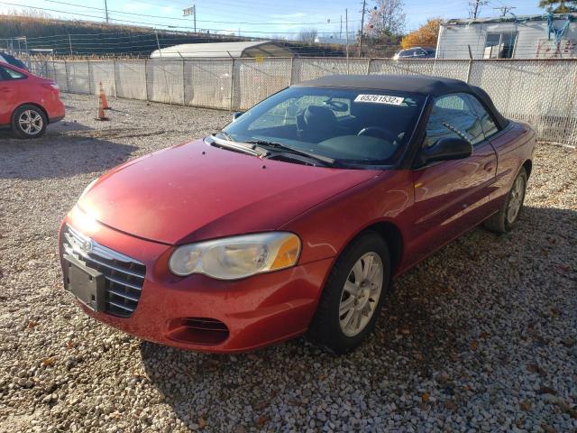 Photo 2 from auction – 2005 CHRYSLER SEBRING with VIN 1C3EL75R35N521290