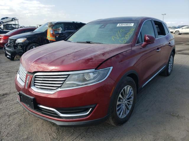 Photo 2 from auction – 2016 LINCOLN MKX SELECT with VIN 2LMTJ8KR1GBL35295