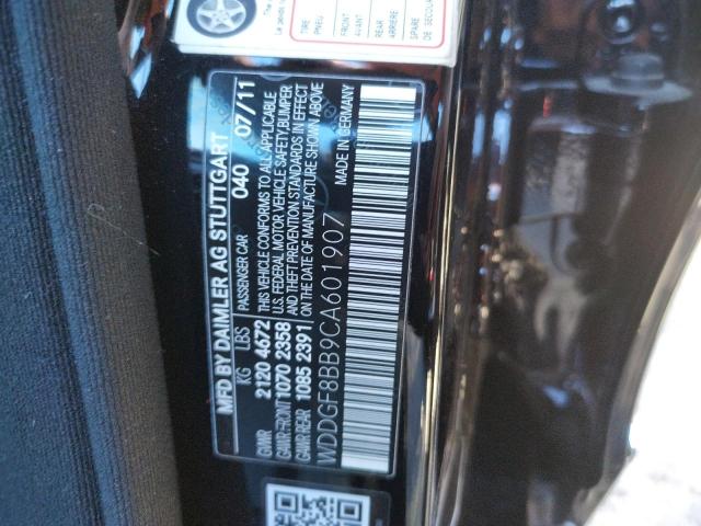 Photo 10 from auction – 2012 MERCEDES-BENZ C 300 4MAT with VIN WDDGF8BB9CA601907
