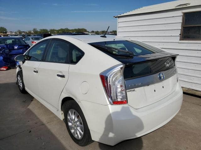 Photo 3 from auction – 2013 TOYOTA PRIUS PLUG with VIN JTDKN3DP5D3043191
