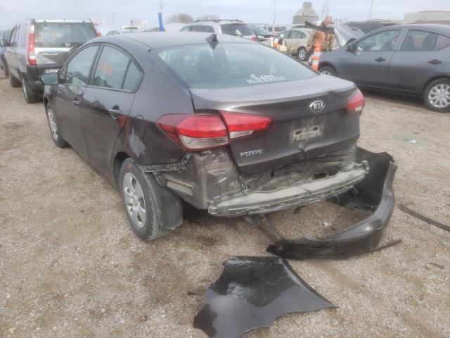 Photo 3 from auction – 2017 KIA FORTE LX with VIN 3KPFK4A7XHE105011