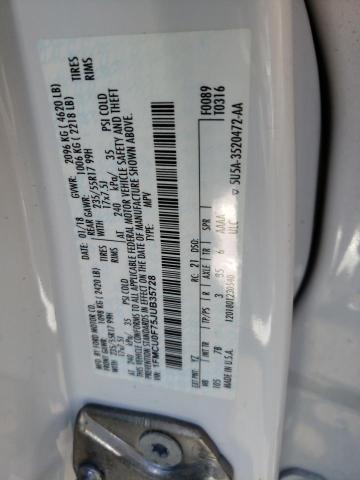 Photo 10 from auction – 2018 FORD ESCAPE S with VIN 1FMCU0F75JUB35728
