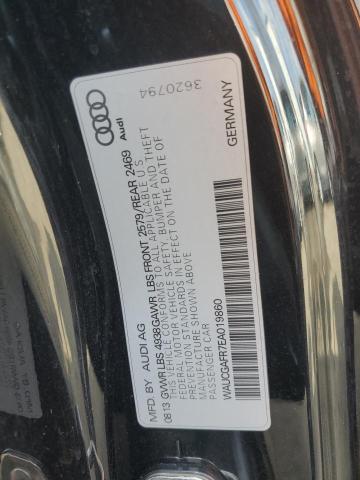 Photo 10 from auction – 2014 AUDI S5 PREMIUM with VIN WAUCGAFR7EA019860