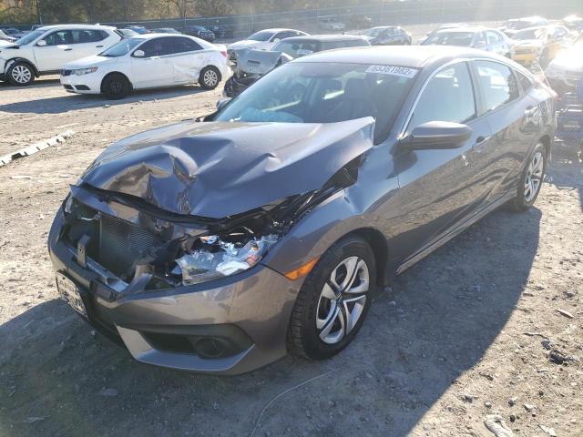 Photo 2 from auction – 2018 HONDA CIVIC LX with VIN 19XFC2F63JE027985