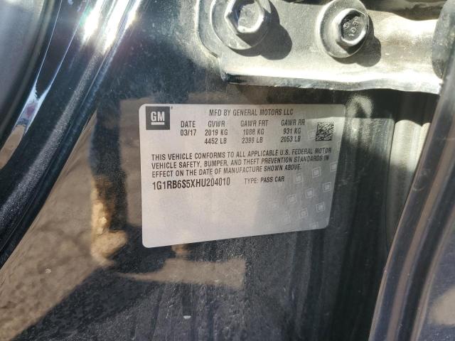 Photo 10 from auction – 2017 CHEVROLET VOLT PREMI with VIN 1G1RB6S5XHU204010