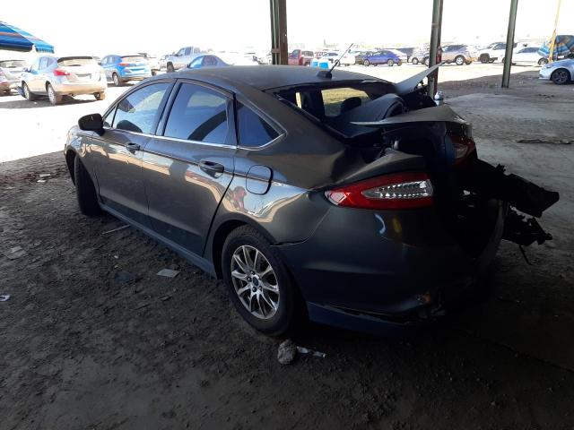 Photo 3 from auction – 2016 FORD FUSION S with VIN 3FA6P0G77GR315807