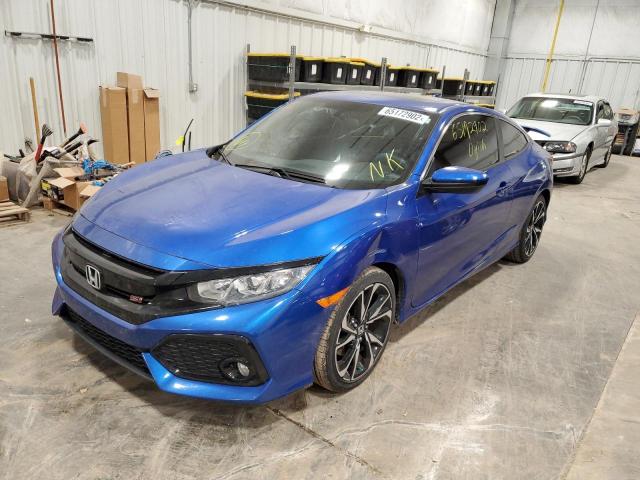 Photo 2 from auction – 2019 HONDA CIVIC SI with VIN 2HGFC3A58KH752820
