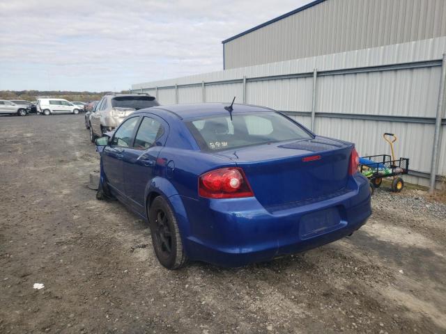 Photo 3 from auction – 2012 DODGE AVENGER SE with VIN 1C3CDZAB4CN259849