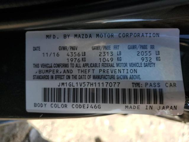 Photo 10 from auction – 2017 MAZDA 6 TOURING with VIN JM1GL1V57H1117077