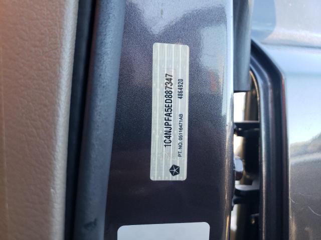 Photo 10 from auction – 2014 JEEP PATRIOT LA with VIN 1C4NJPFA5ED887347