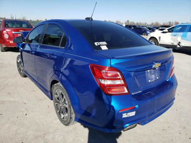 Photo 3 from auction – 2017 CHEVROLET SONIC LT with VIN 1G1JD5SH7H4132548