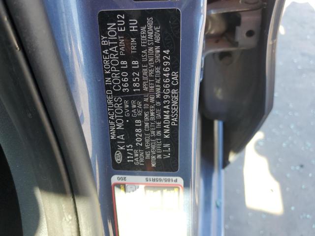 Photo 10 from auction – 2016 KIA RIO LX with VIN KNADM4A39G6646924