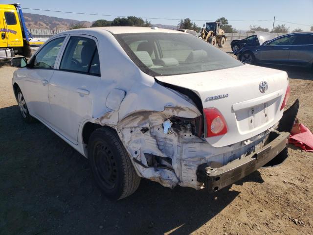 Photo 3 from auction – 2009 TOYOTA COROLLA BA with VIN 1NXBU40E49Z114746