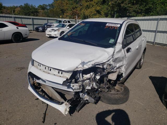 Photo 2 from auction – 2019 CHEVROLET TRAX LS with VIN 3GNCJNSB3KL317371