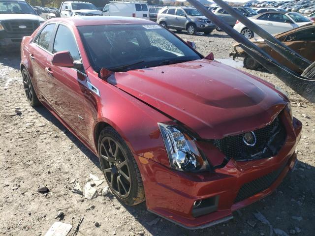 CADILLAC CTS-V 2014 with VIN 1G6DV5EP0E0102737 - Photo from auction
