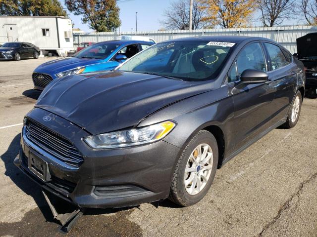 Photo 2 from auction – 2016 FORD FUSION S with VIN 1FA6P0G73G5124176