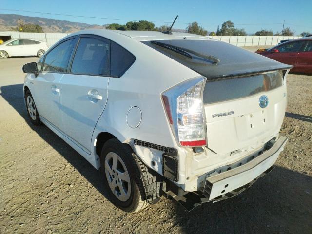 Photo 3 from auction – 2010 TOYOTA PRIUS with VIN JTDKN3DU5A0025535