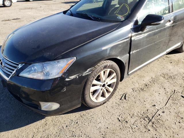 Photo 9 from auction – 2011 LEXUS ES 350 with VIN JTHBK1EG9B2454297