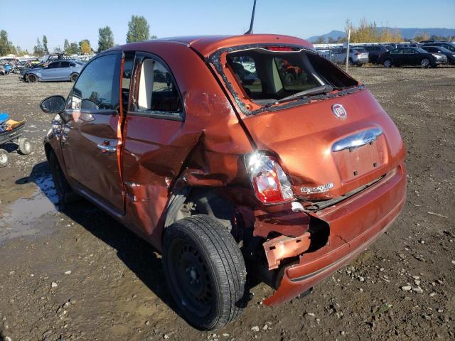 Photo 3 from auction – 2013 FIAT 500 POP with VIN 3C3CFFAR6DT745408
