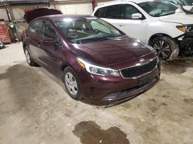 KIA FORTE LX 2017 with VIN 3KPFK4A76HE062741 - Photo from auction