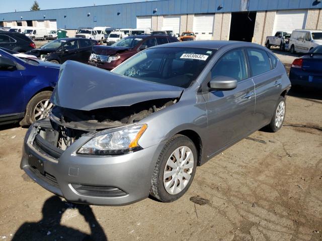 Photo 2 from auction – 2014 NISSAN SENTRA S with VIN 3N1AB7AP0EY242886