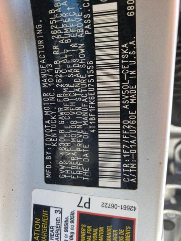 Photo 10 from auction – 2014 TOYOTA CAMRY L with VIN 4T1BF1FK6EU751556