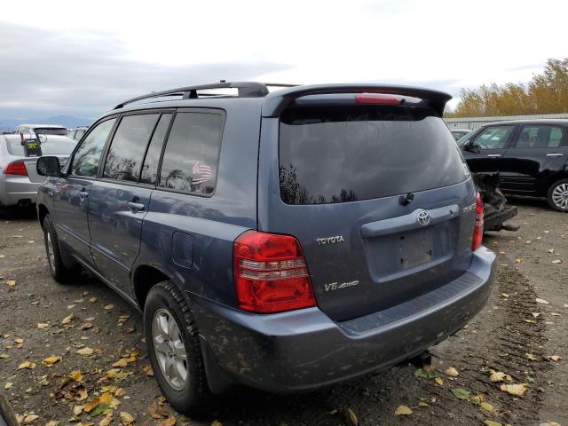 Photo 3 from auction – 2002 TOYOTA HIGHLANDER with VIN JTEHF21A220063555
