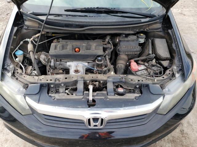 Photo 7 from auction – 2012 HONDA CIVIC LX with VIN 2HGFB2F54CH597349