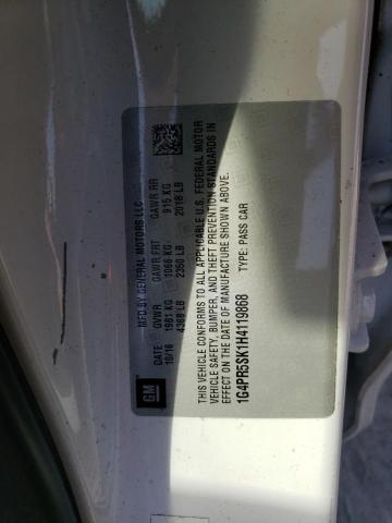 Photo 10 from auction – 2017 BUICK VERANO SPO with VIN 1G4PR5SK1H4119868