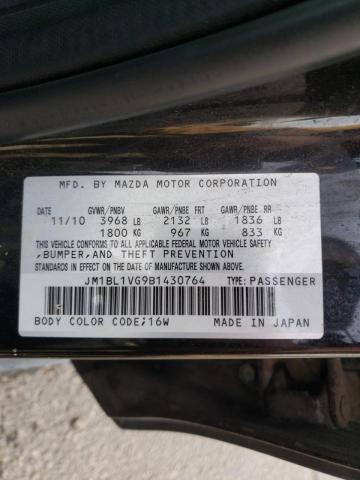 Foto 10 de la subasta – 2011 MAZDA 3 I con VIN JM1BL1VG9B1430764