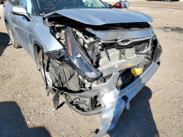 Photo 9 from auction – 2022 TOYOTA HIGHLANDER with VIN 5TDBBRCH3NS543887