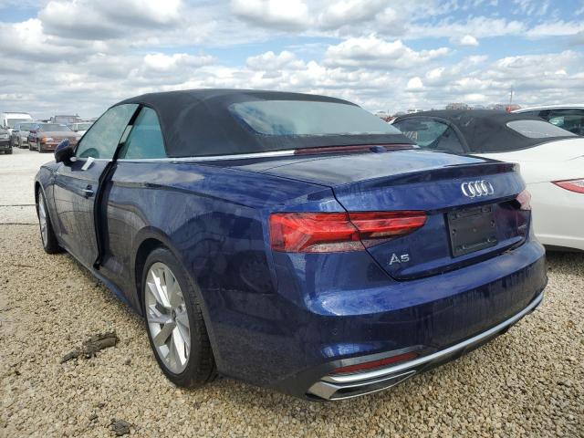 Photo 3 from auction – 2021 AUDI A5 PREMIUM with VIN WAUWAGF50MN002727