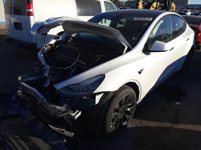 Photo 2 from auction – 2022 TESLA MODEL Y with VIN 7SAYGDEE8NF480553