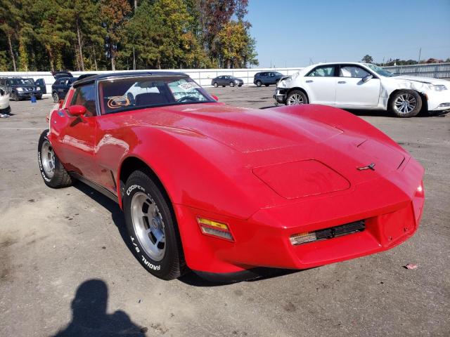 CHEVROLET CORVETTE 1981 with VIN 1G1AY8763BS406019 - Photo from auction