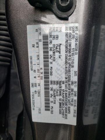 Photo 10 from auction – 2012 FORD FOCUS S with VIN 1FAHP3E25CL216817